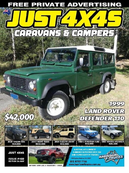 Title details for Just 4x4s, Caravans & Campers by JUST AUTO Classifieds Pty Ltd - Available